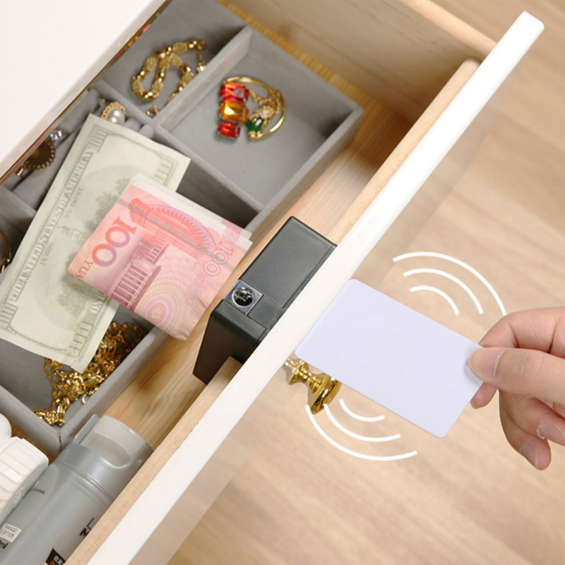 Woodworking Box - RFID Hidden Cabinet Lock RFID Cabinet