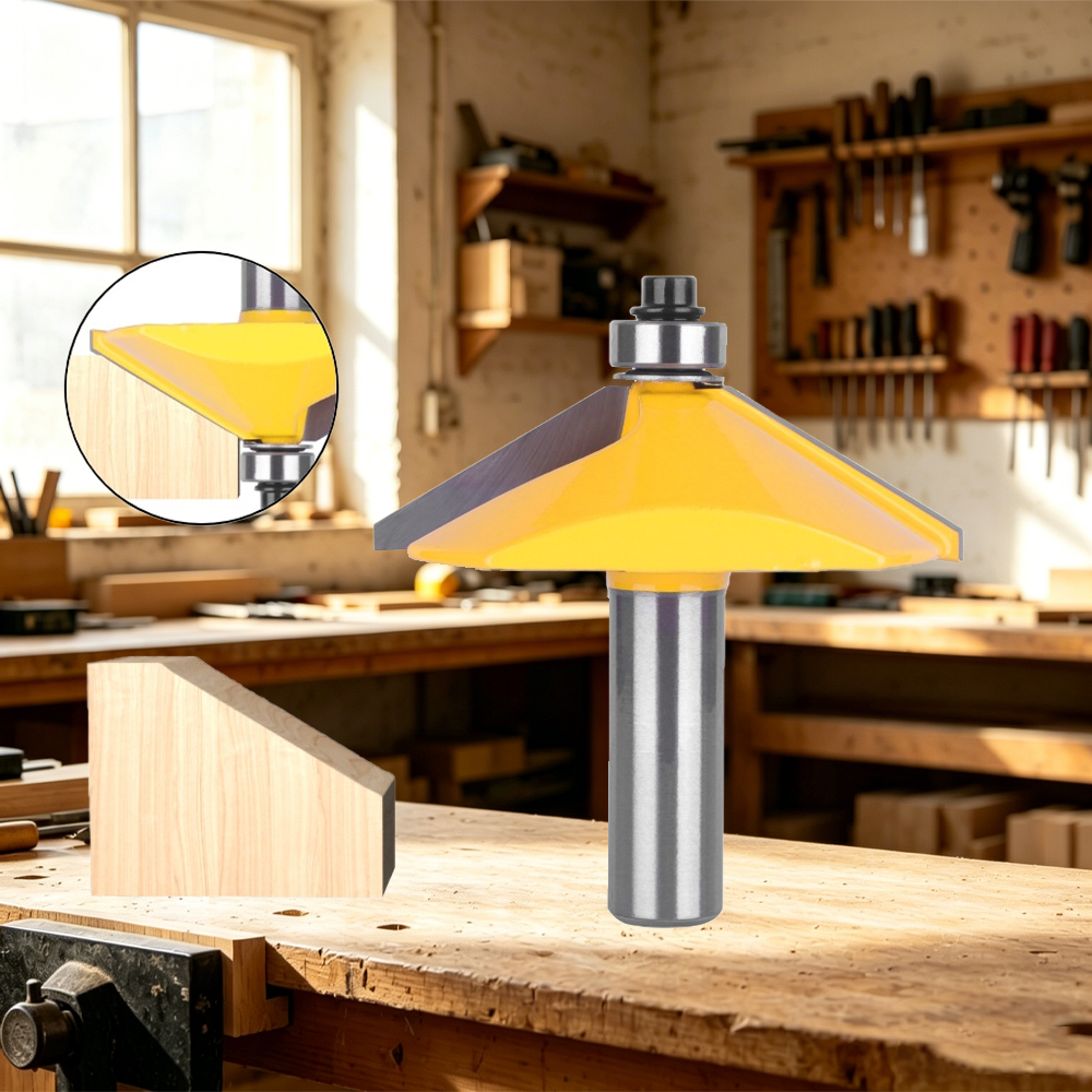 Woodworking Joinery - 60° Bevel Woodworking Milling Cutter for