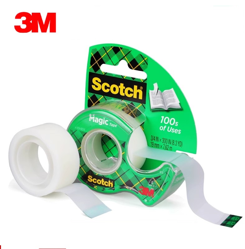 Woodworking School - 3M Magic Tape with Dispenser 105,