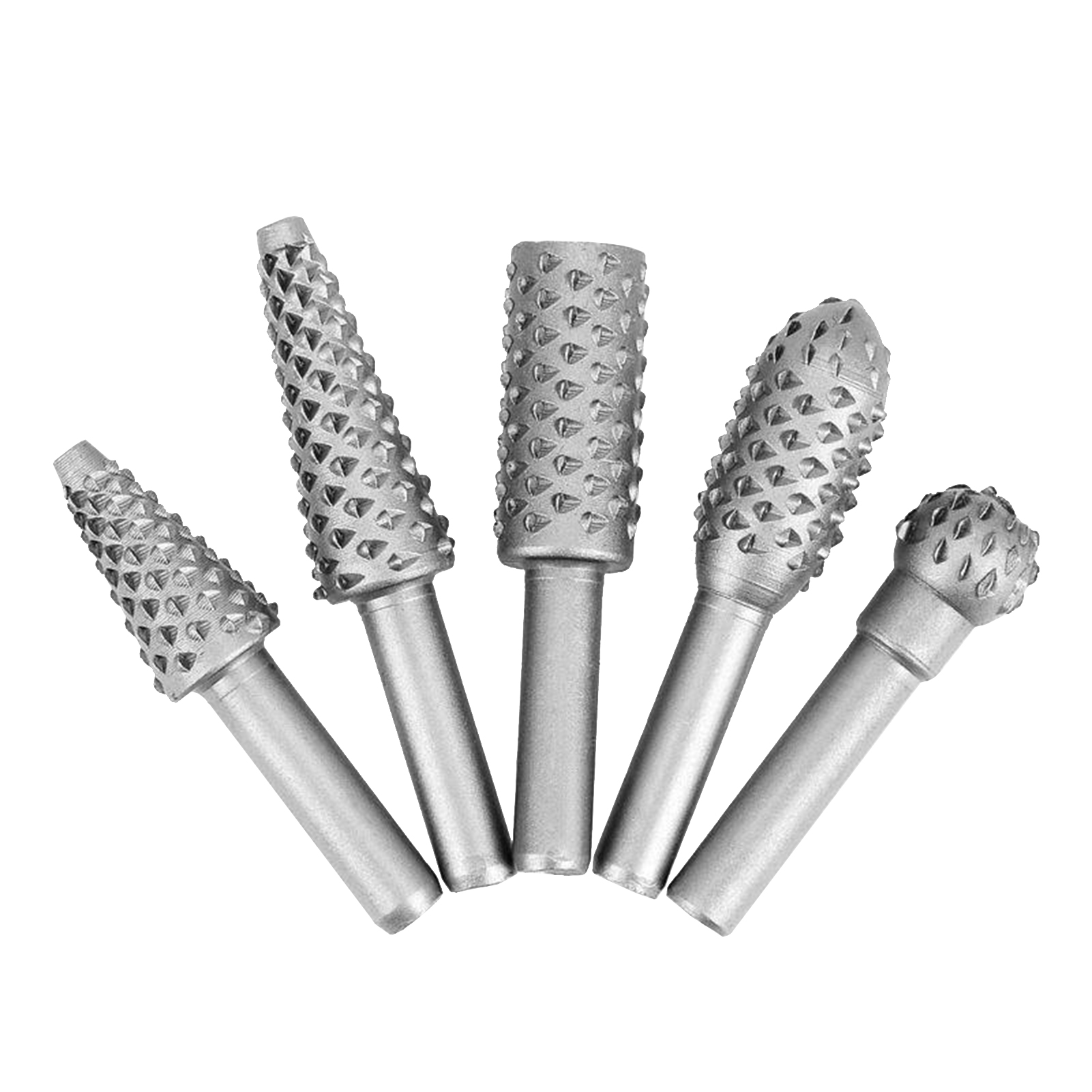 Woodworking Drill - 5Pcs Rotary Burr Rasp Woodworking Drill