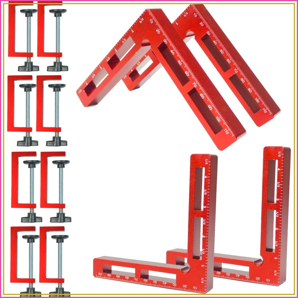 Woodworking Box - 90 Degree Positioning Squares Right Angle