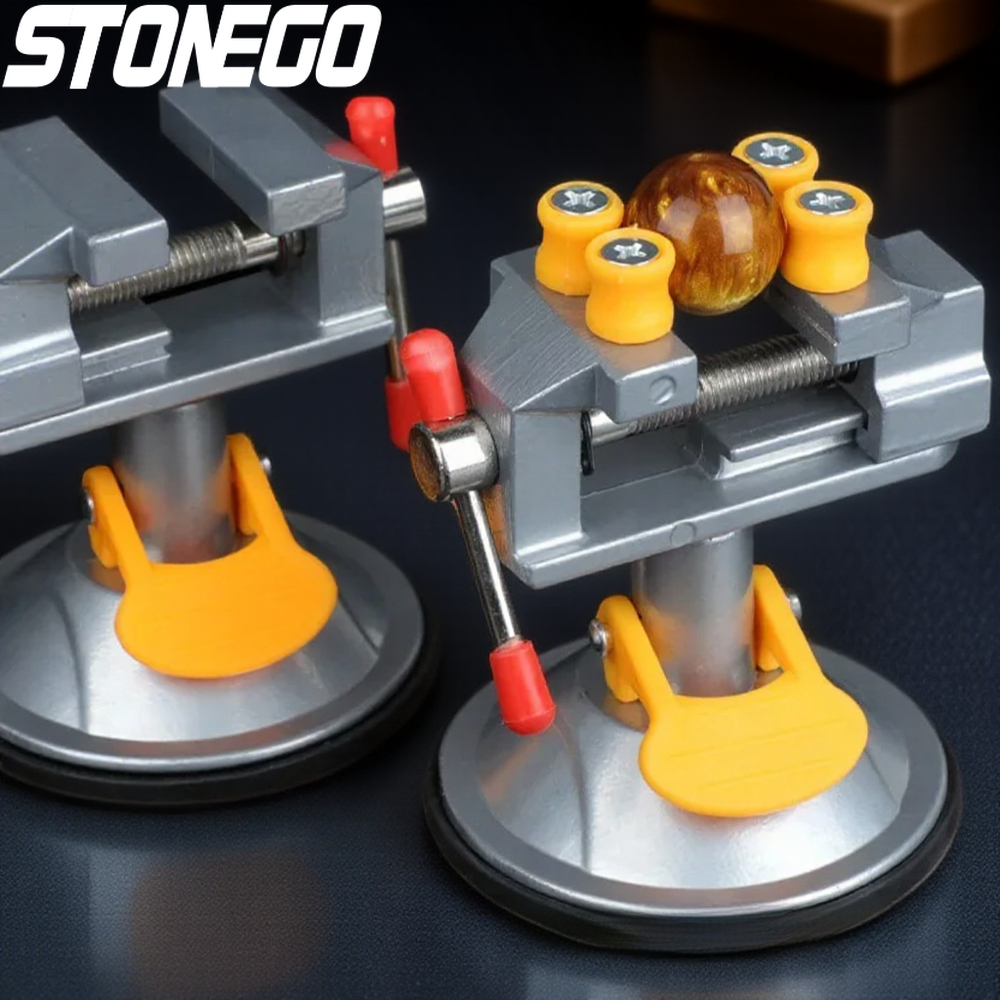 Woodworking Joinery - STONEGO Small Bench Vise Multifunction Flat