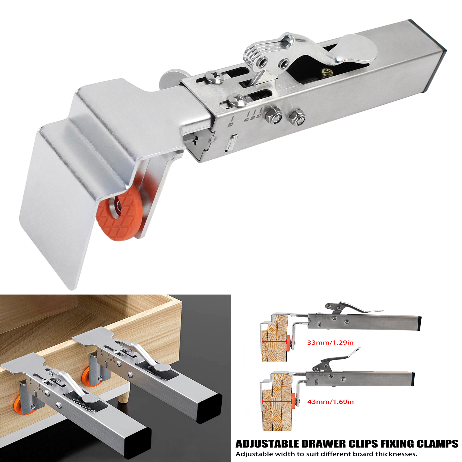 Woodworking Vise - 1Pc Fast Press Drawer Clamp, Panel