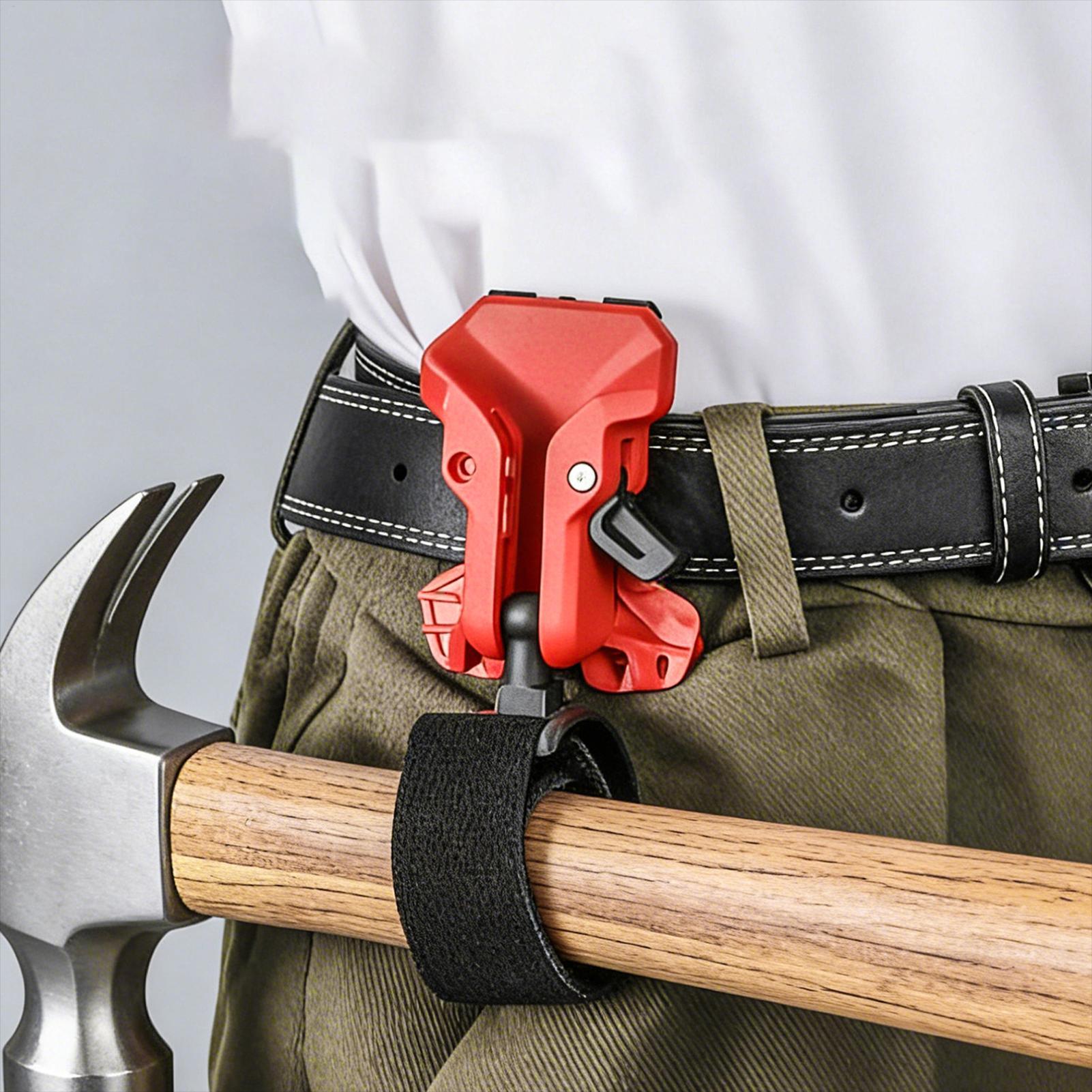 Woodworking Hammer - Belt Clip for Tools Quick Release