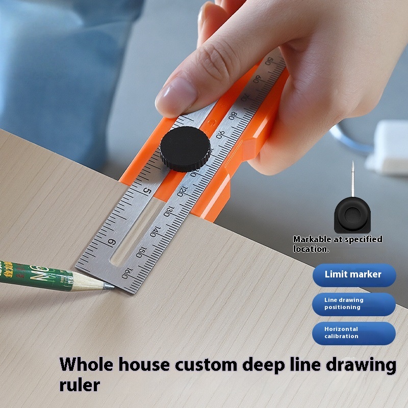 Multi-role Depth Measuring Rul - огляд і ціна Woodworking Basic Tools