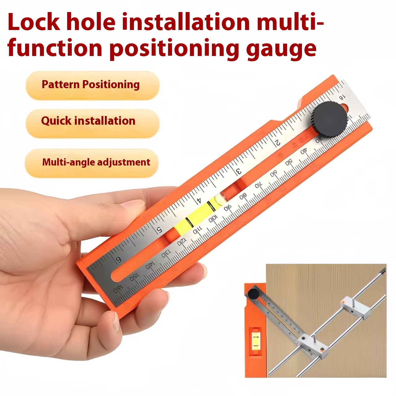 Multi-role Depth Measuring Rul - огляд і ціна Woodworking Basic Tools