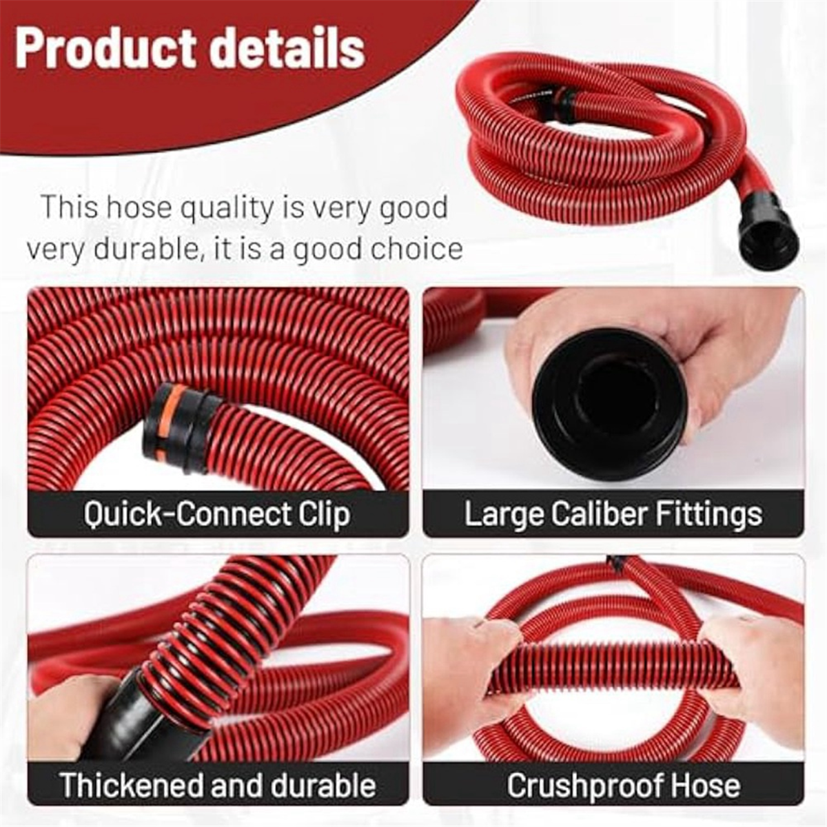 A002 Dust Collection Hose Kit  - огляд і ціна Woodworking Power Tools