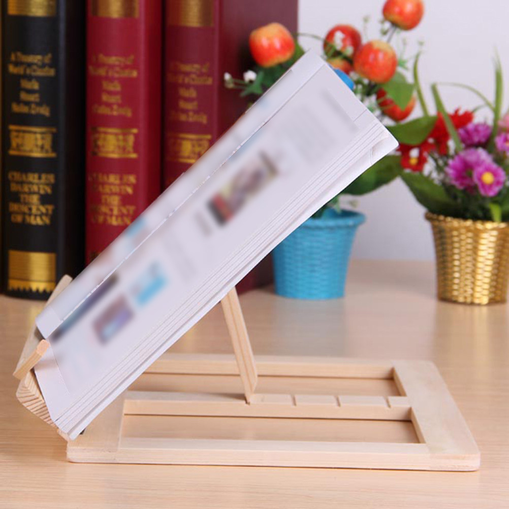 Foldable Wooden Book Holder Ad - огляд і ціна Woodworking Book