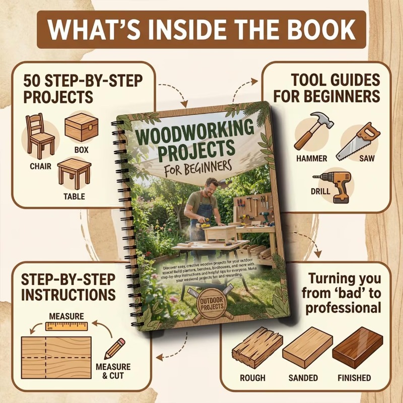 Woodworking Projects for Begin - огляд і ціна Woodworking Ideas For Adults