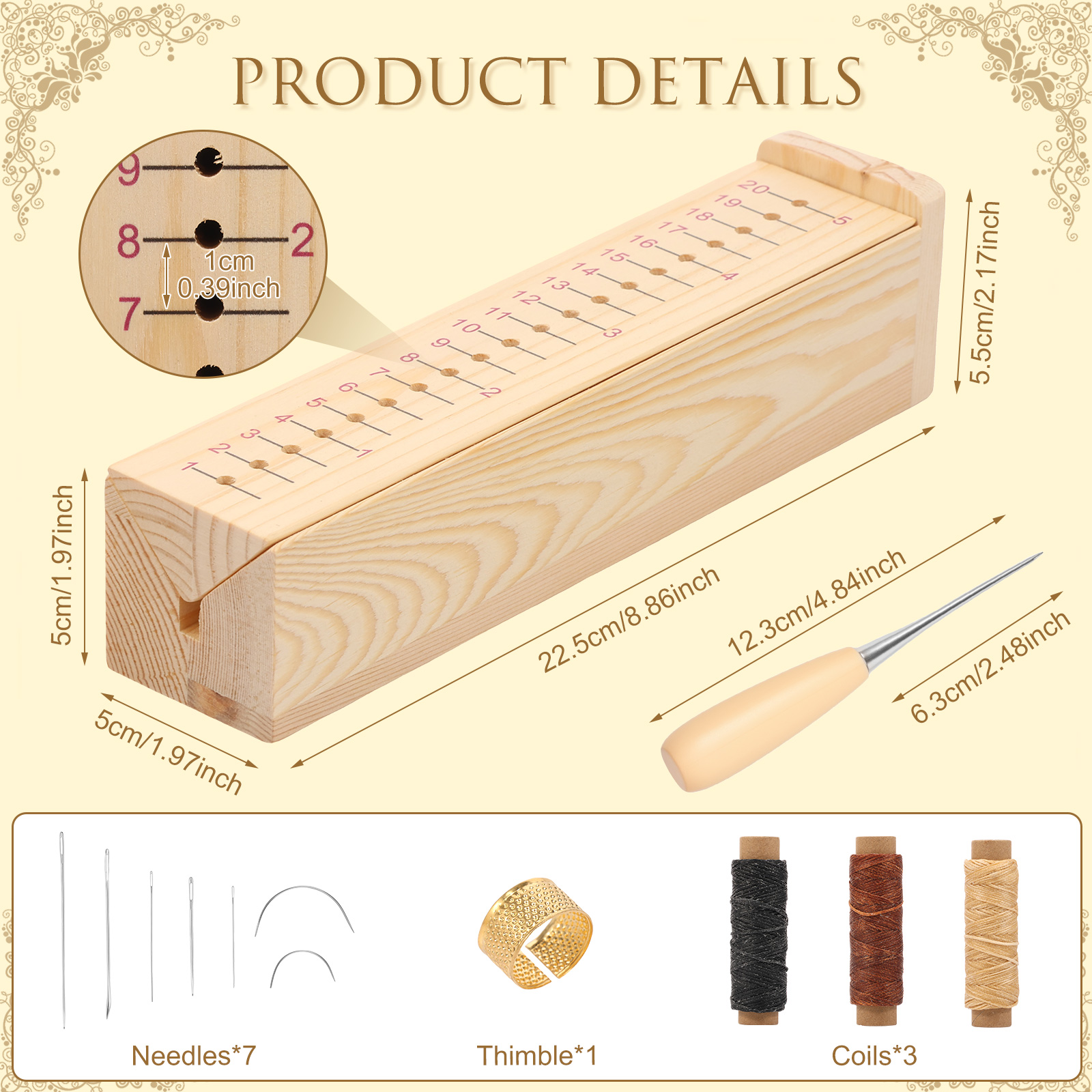 Wood Bookbinding Punching Crad - огляд і ціна Woodworking Book