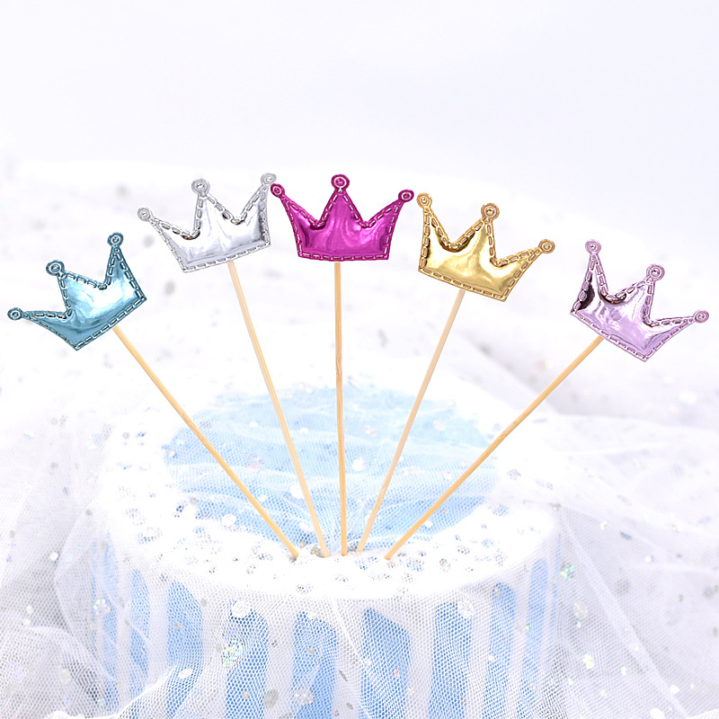 50pcs Cake Topper Crown Heart  - огляд і ціна Woodworking School