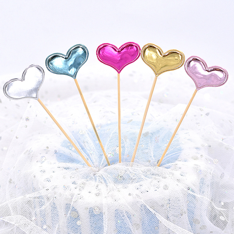 50pcs Cake Topper Crown Heart  - огляд і ціна Woodworking School