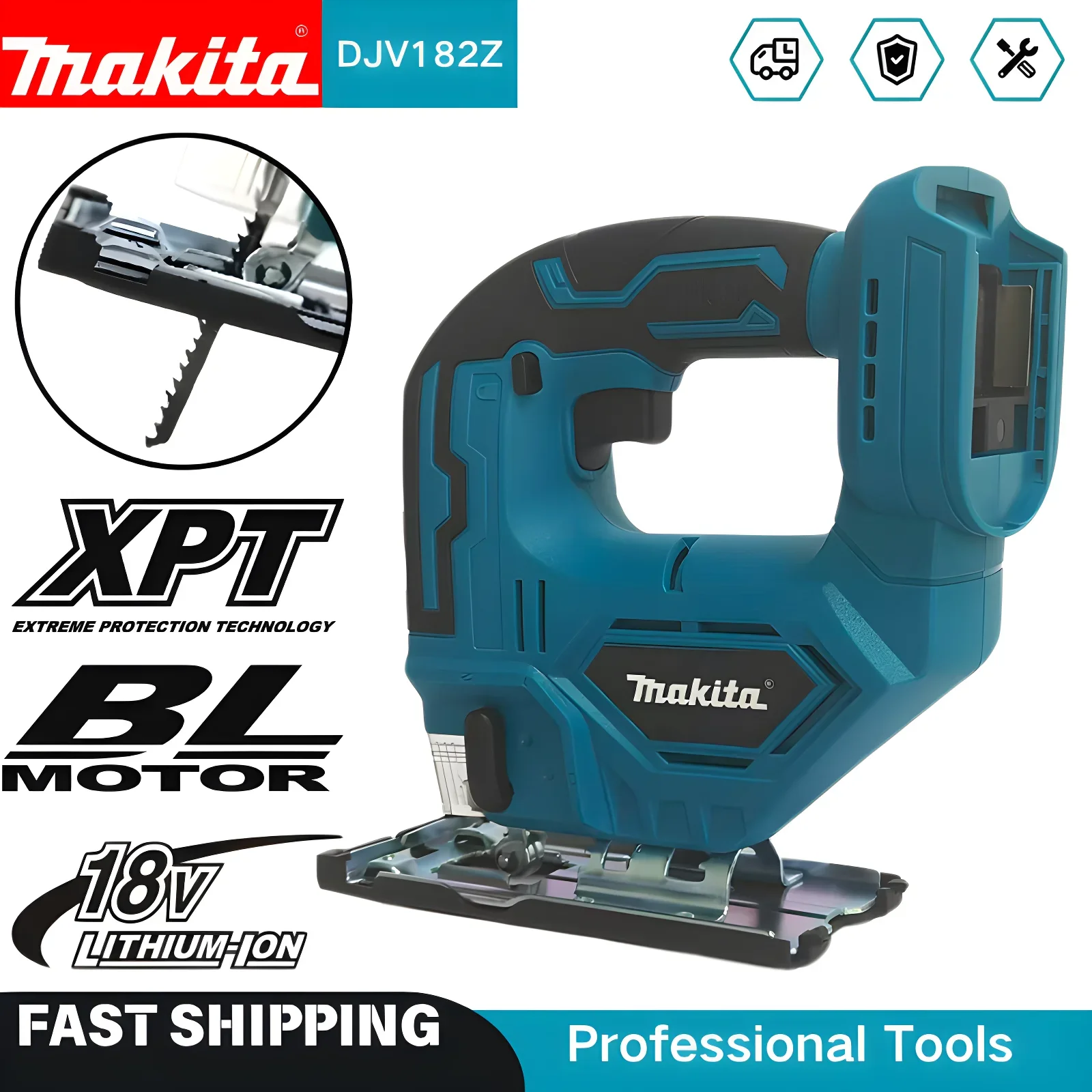 Makita  DJV182  electric recip - огляд і ціна Woodworking Electric Saw