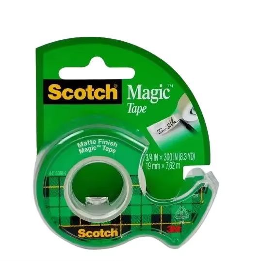 3M Magic Tape with Dispenser 1 - огляд і ціна Woodworking School