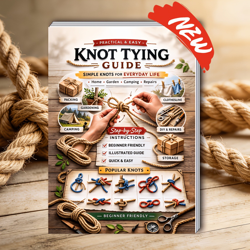 Knot Tying Guide Book Simple K - огляд і ціна Woodworking Book