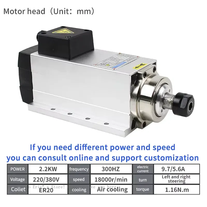 High quality Cnc Spindle Motor - огляд і ціна Woodworking Supplier