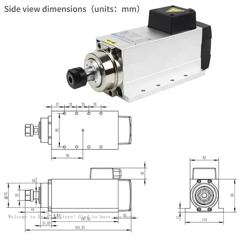 High quality Cnc Spindle Motor - огляд і ціна Woodworking Supplier