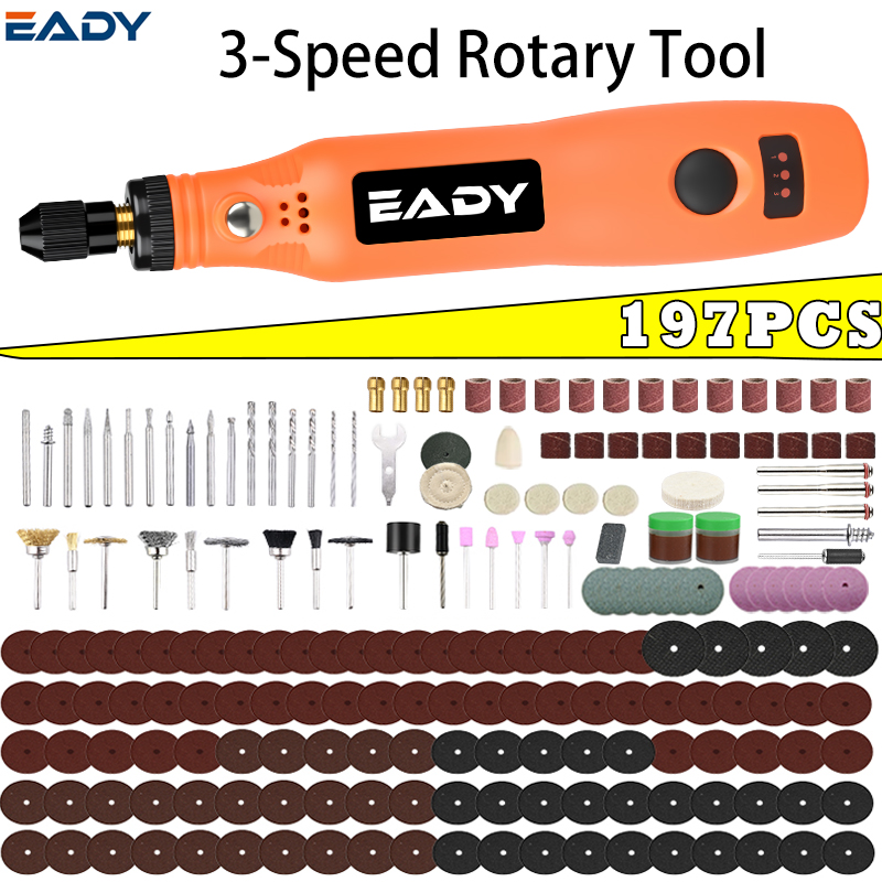 USB Cordless Rotary Tool Kit – - огляд і ціна Woodworking Power Tools