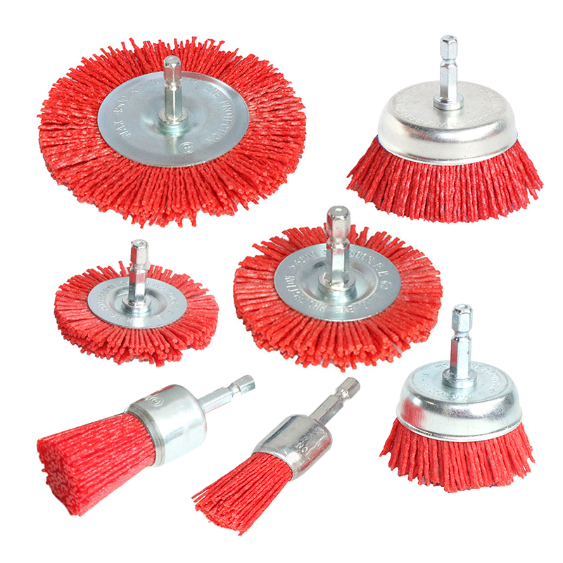 Nylon Cup Brush Abrasive Wire  - огляд і ціна Woodworking Drill