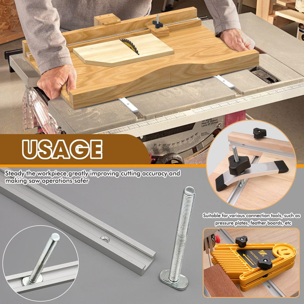 Woodworking 19# T-track Kit an - огляд і ціна Woodworking Basic Tools