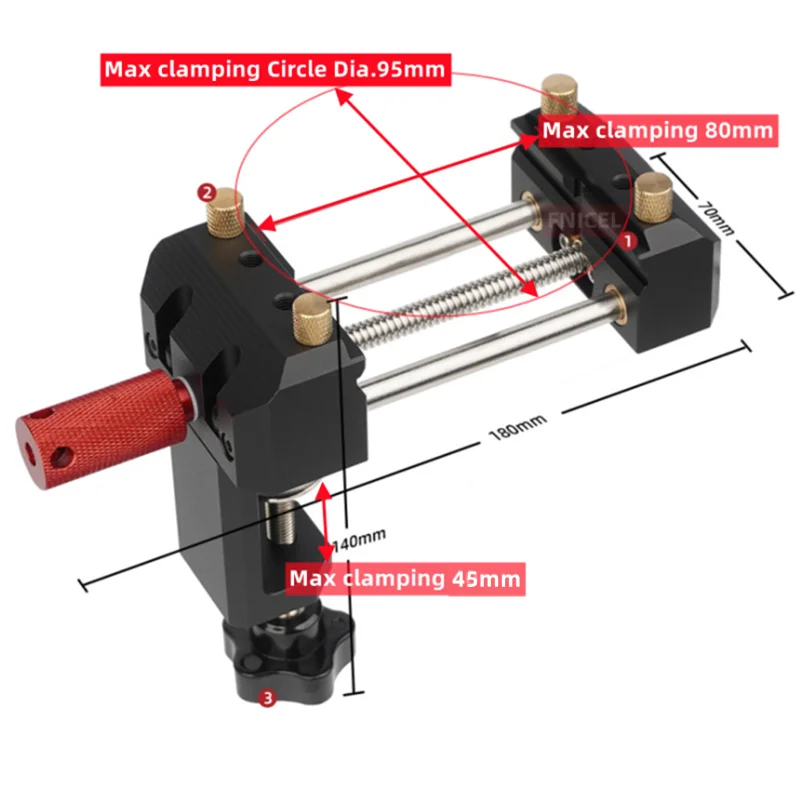 Multifunc Aluminum Alloy Table - огляд і ціна Woodworking Vise