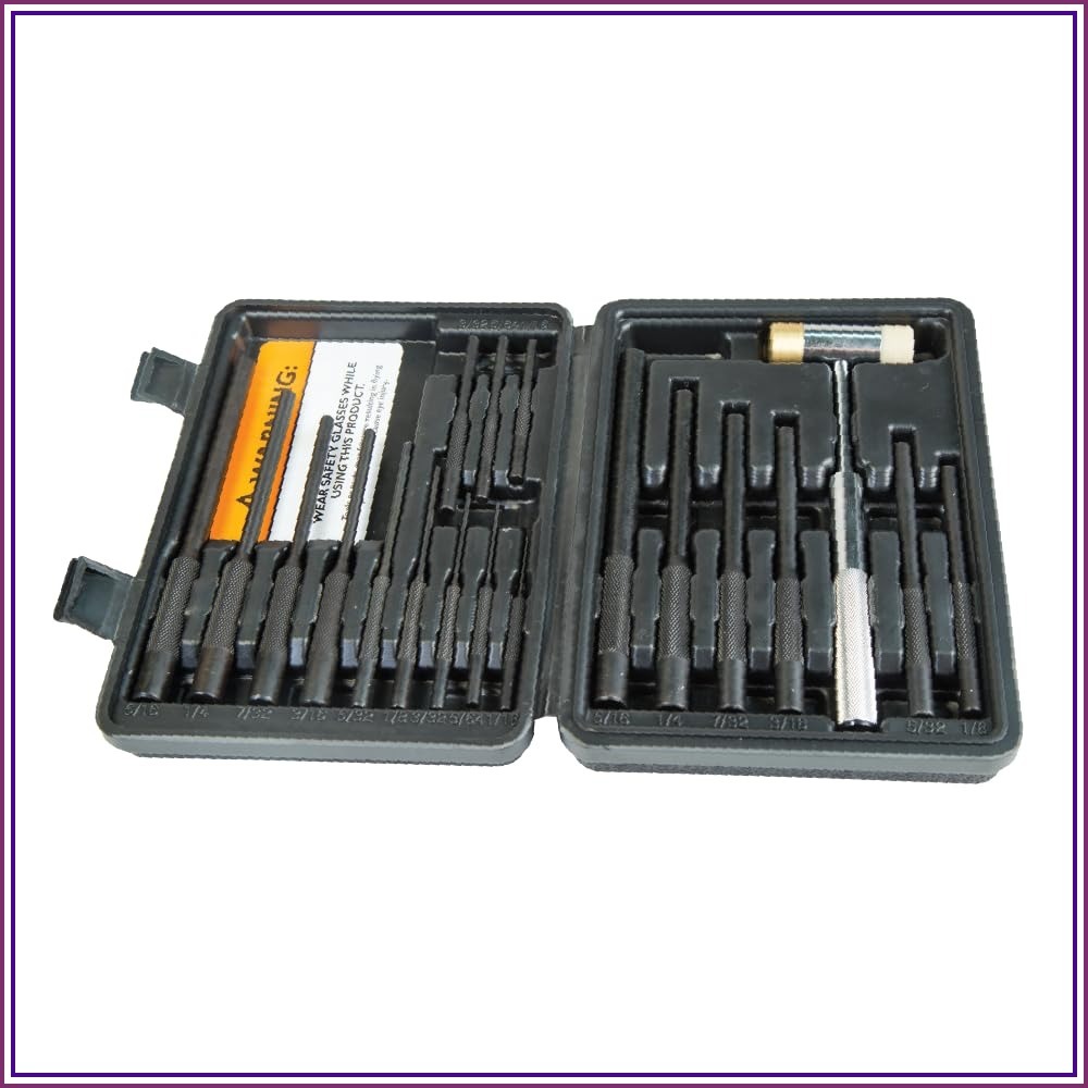 Roll Pin Punch Set with Dual S - огляд і ціна Woodworking Hammer