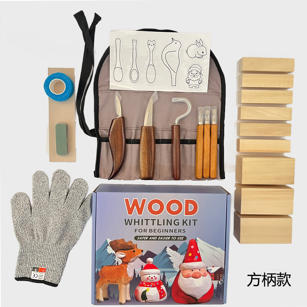 Carving Knife Gift Box Set 21- - огляд і ціна Woodworking Box