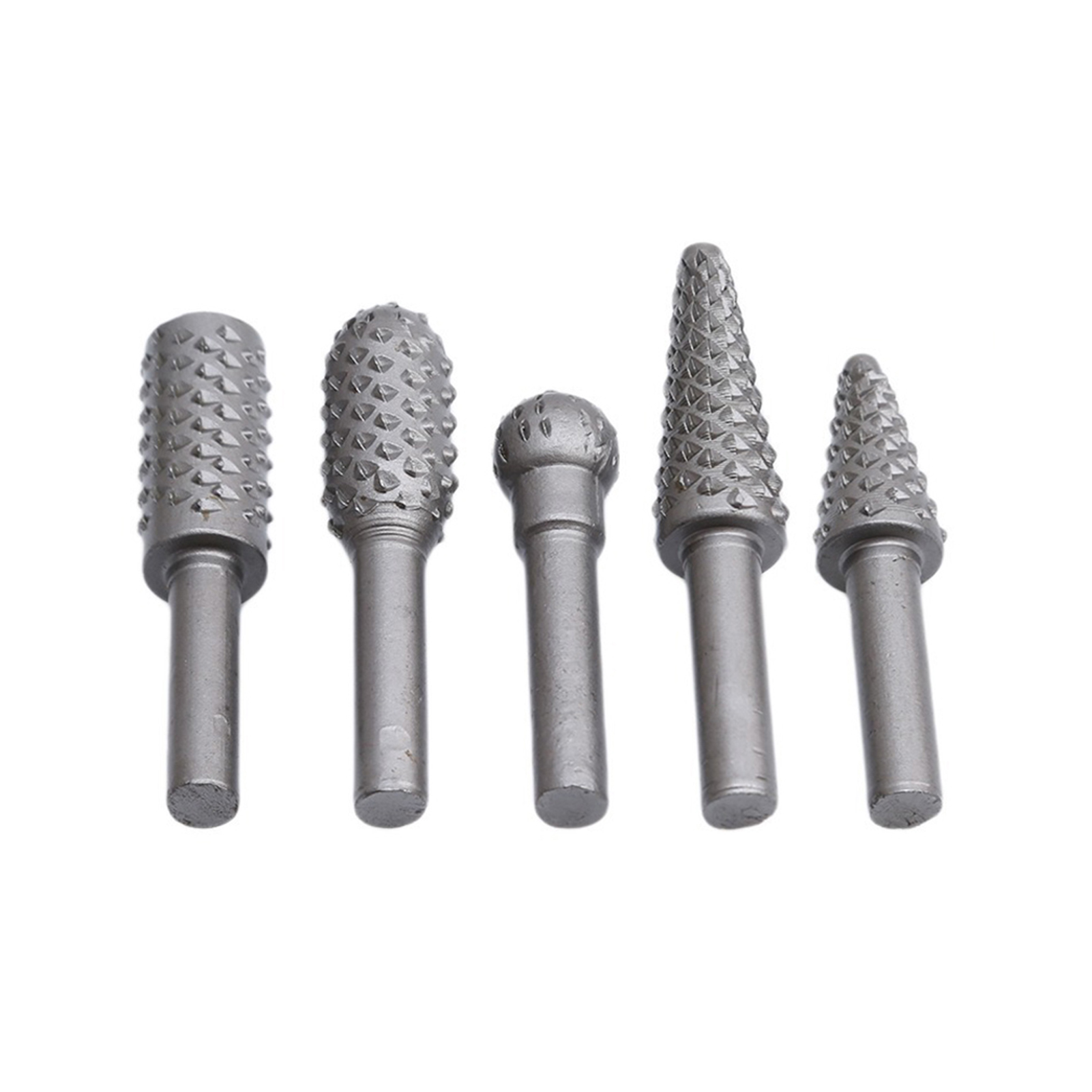 5Pcs Rotary Burr Rasp Woodwork - огляд і ціна Woodworking Drill