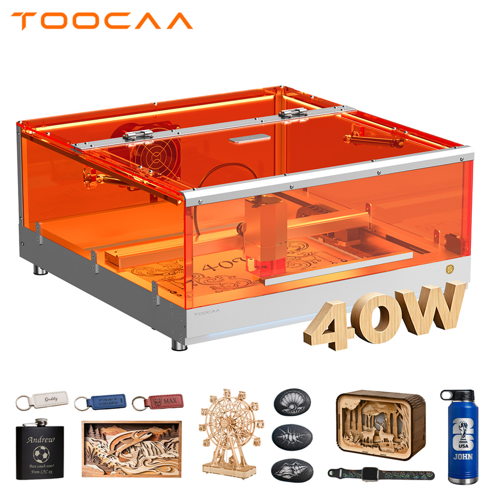TOOCAA L2 40W AI Desktop Laser - огляд і ціна Woodworking Classes