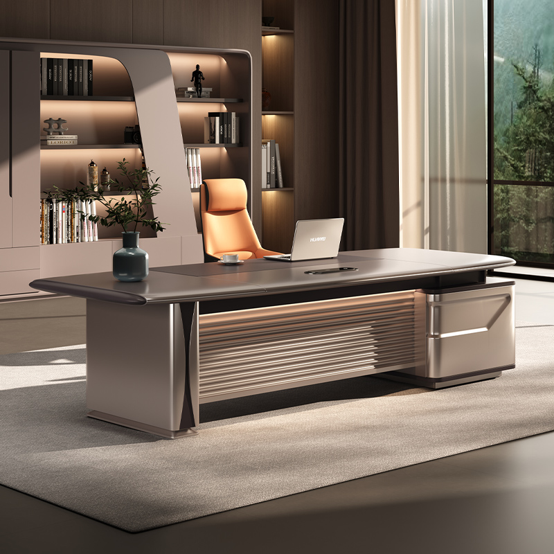 Modern Brown Office Desk Whole - огляд і ціна Woodworking Supplier