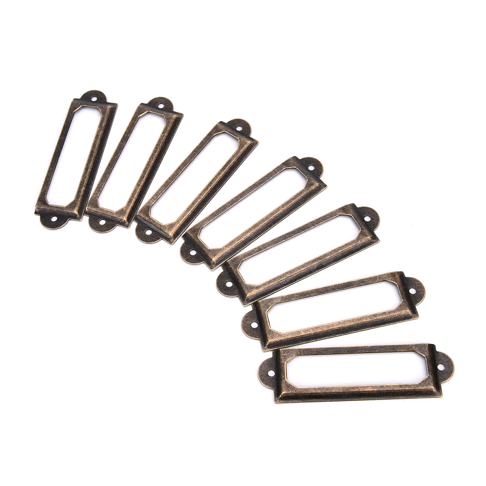 50pcs Antique Brass Metal Labe - огляд і ціна Woodworking Names
