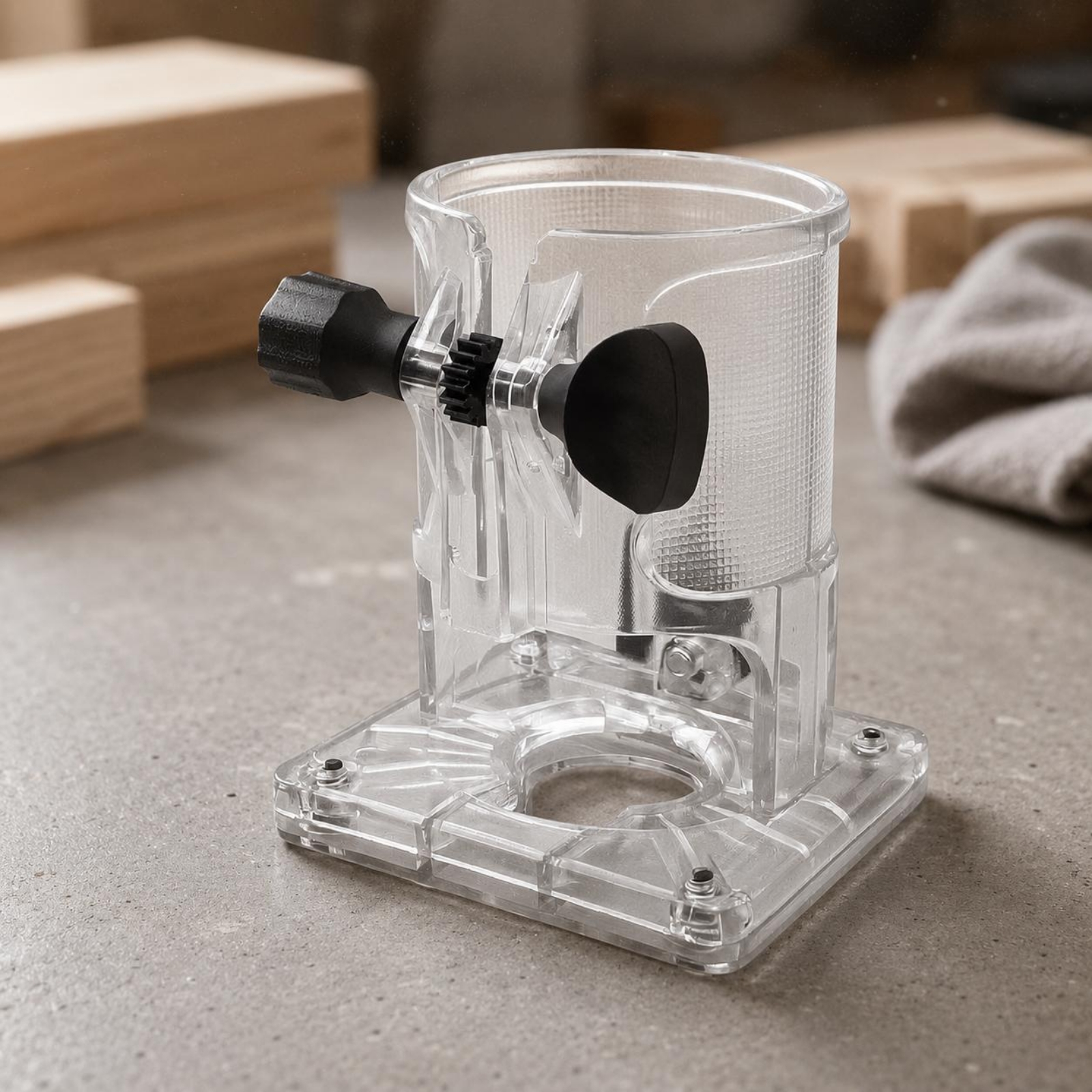 Transparent Trimmer Router Gua - огляд і ціна Woodworking Power Tools