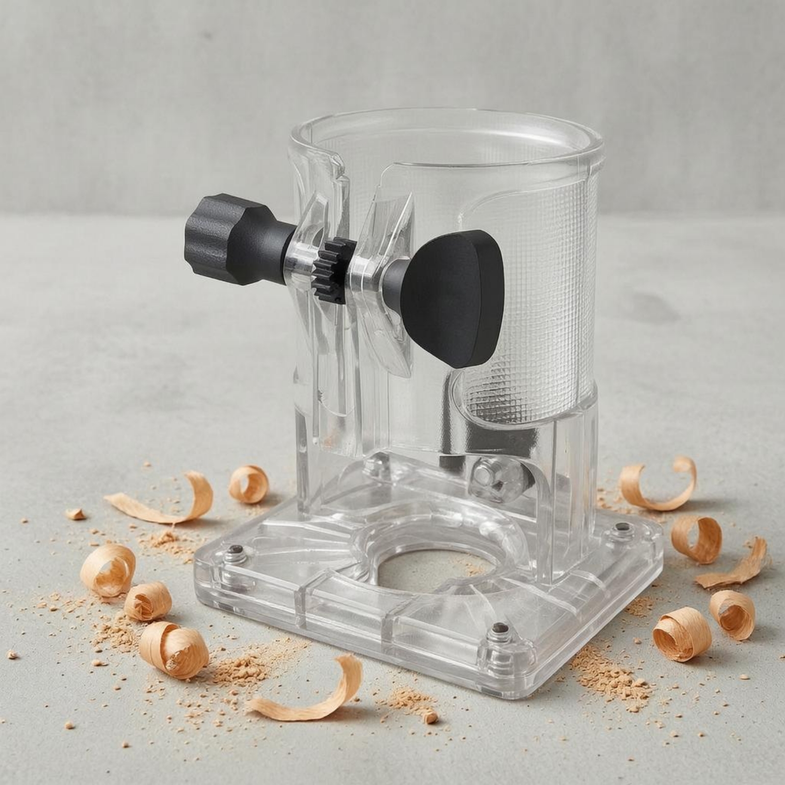 Transparent Trimmer Router Gua - огляд і ціна Woodworking Power Tools