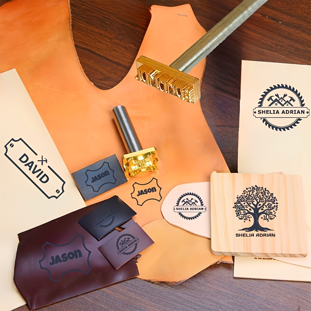 M8 Custom Branding Iron Stamp  - огляд і ціна Woodworking Logo Design