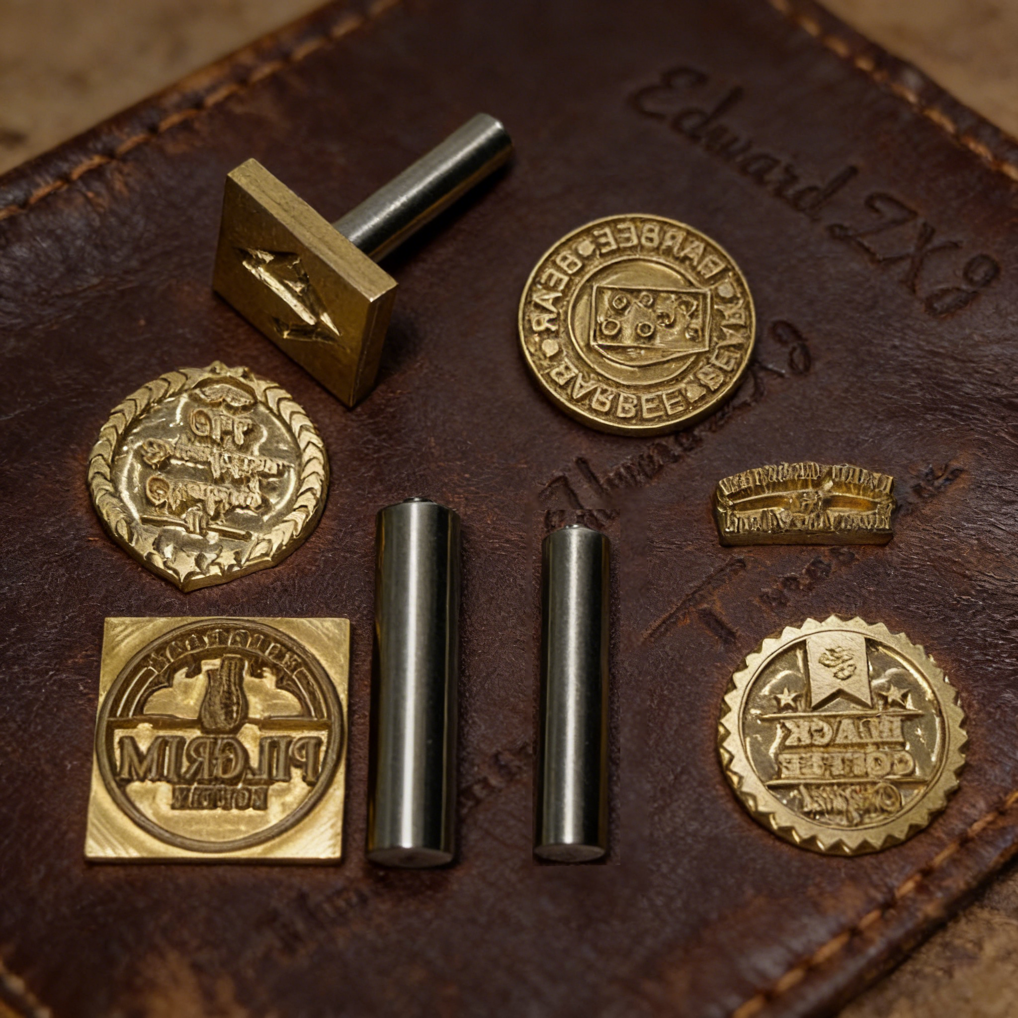 M8 Custom Branding Iron Stamp  - огляд і ціна Woodworking Logo Design