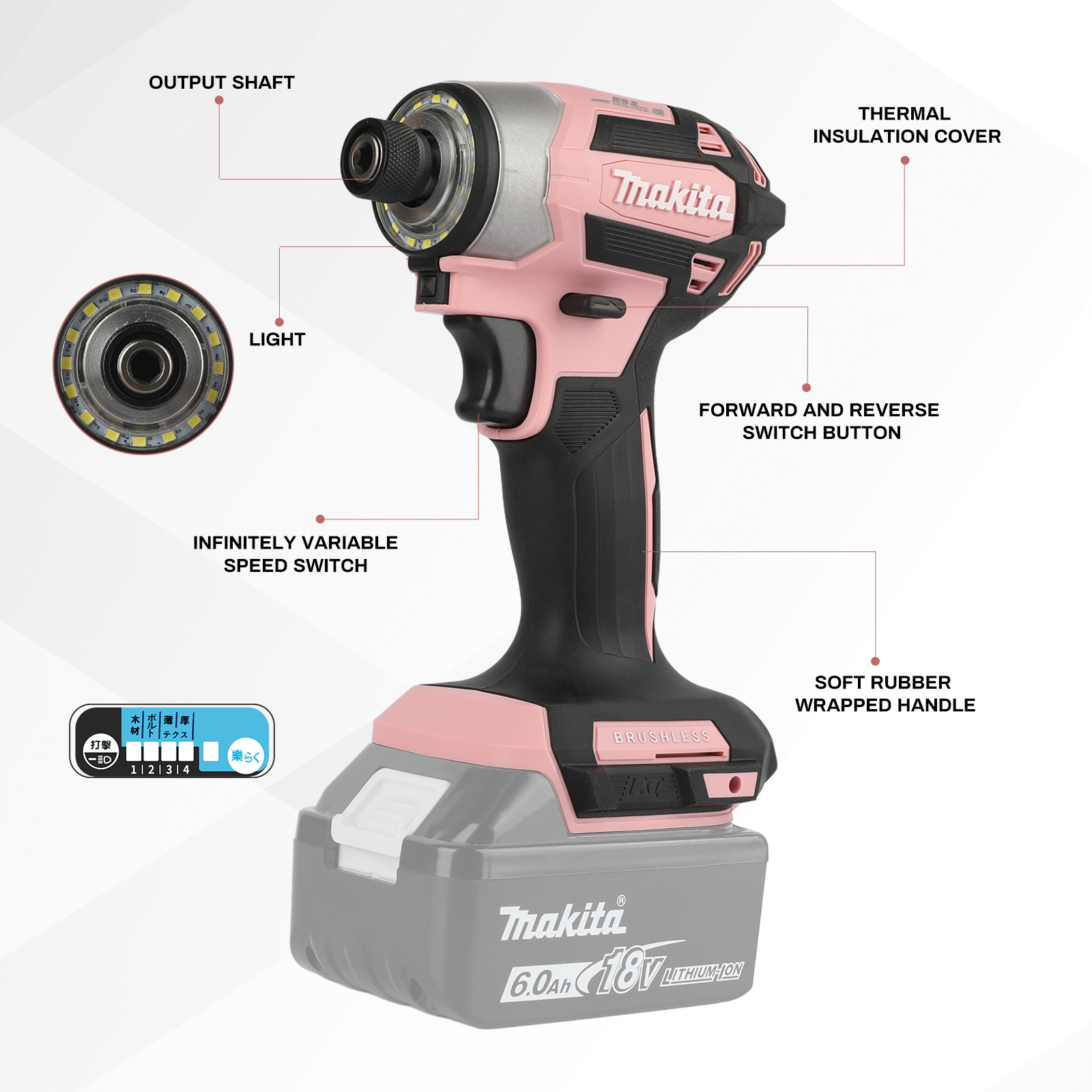 Makita DTD173Z domestic multi- - огляд і ціна Woodworking In Japanese