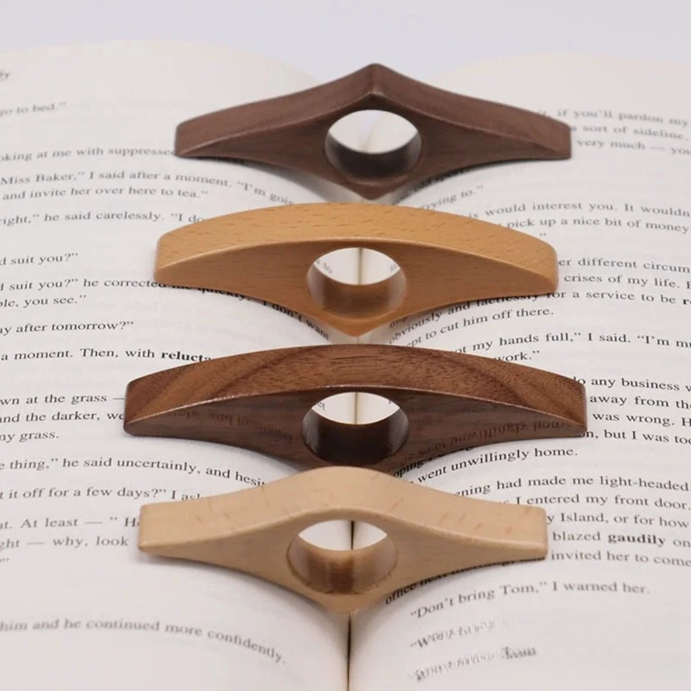 Solid Wood Thumb Book Support  - огляд і ціна Woodworking School