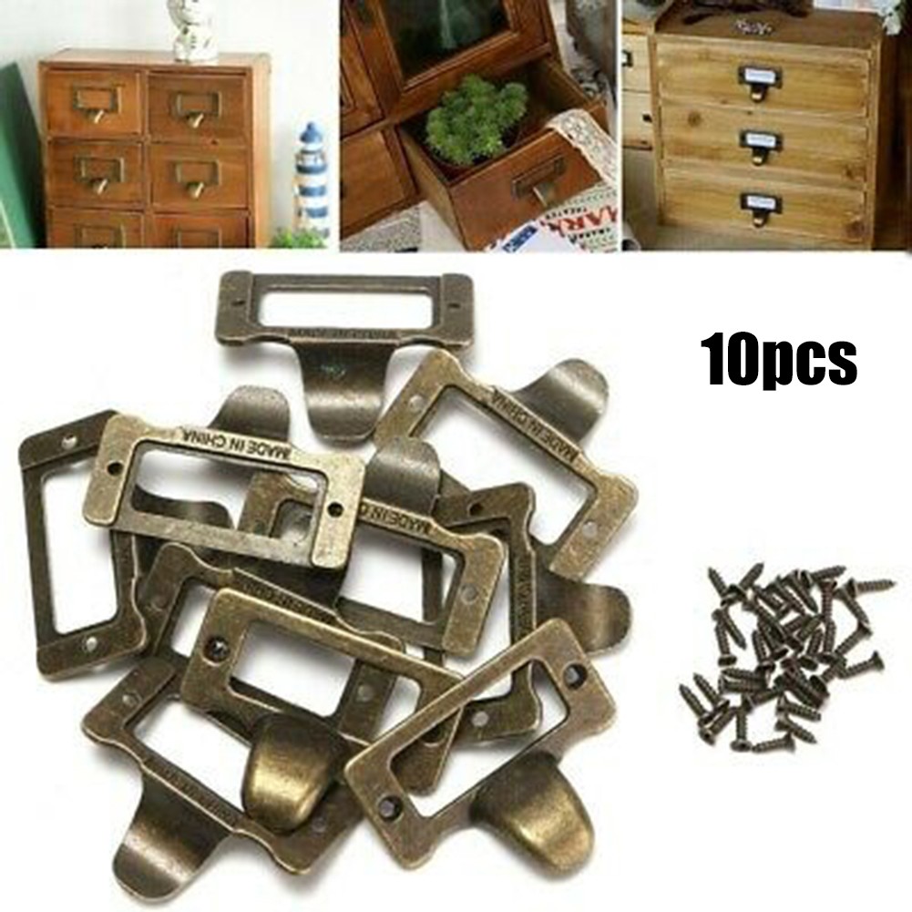 Brand New 10 PCS Label Pulls D - огляд і ціна Woodworking Names