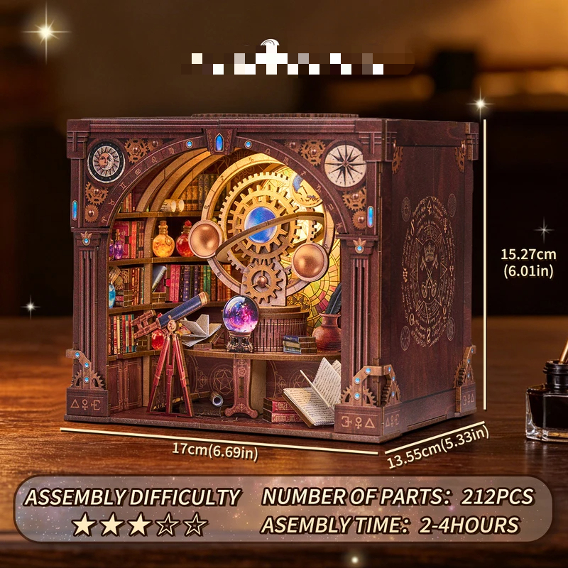 Book Nook Kit Star Trail Magic - огляд і ціна Woodworking Book