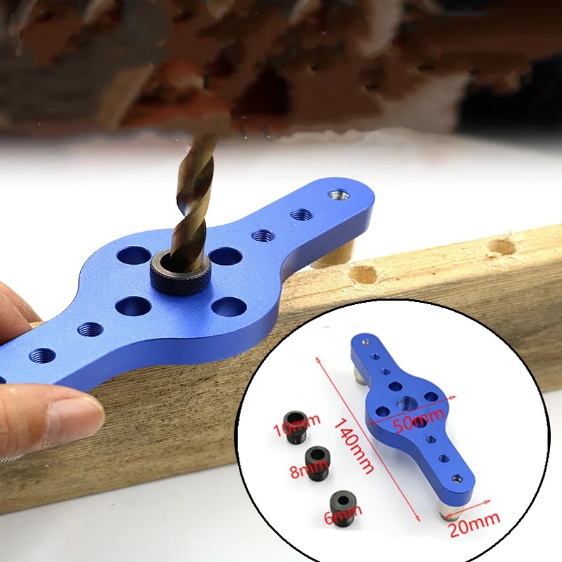 6/8/10mm Alloy Vertical Hole J - огляд і ціна Woodworking Joinery