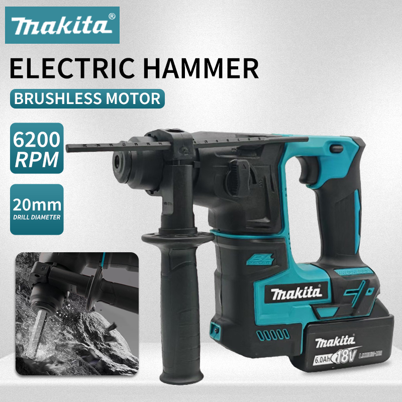 Makita Electric Hammer Brushle - огляд і ціна Woodworking Hammer