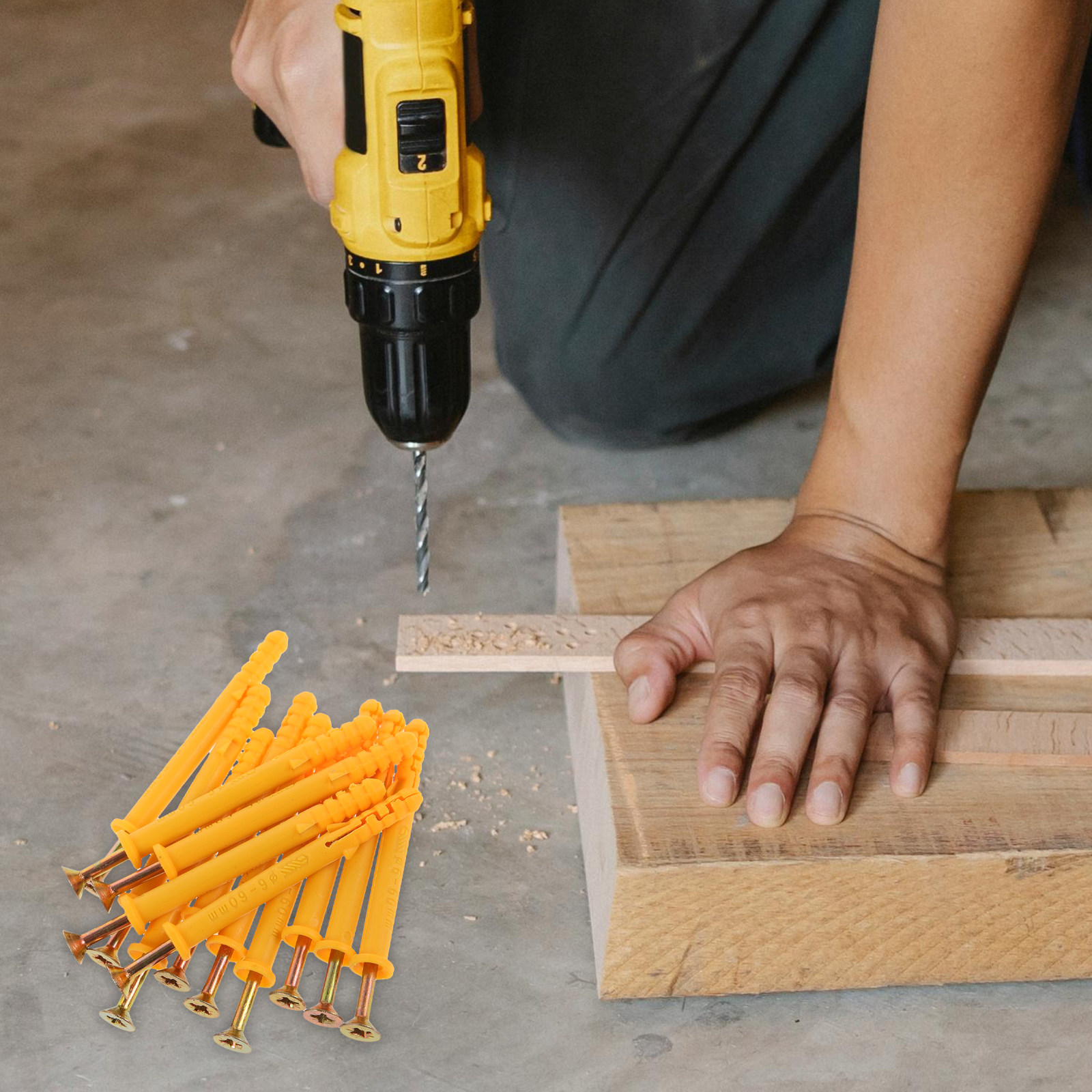 50Sets Wall Anchors Drywall Mo - огляд і ціна Woodworking Youtube Projects