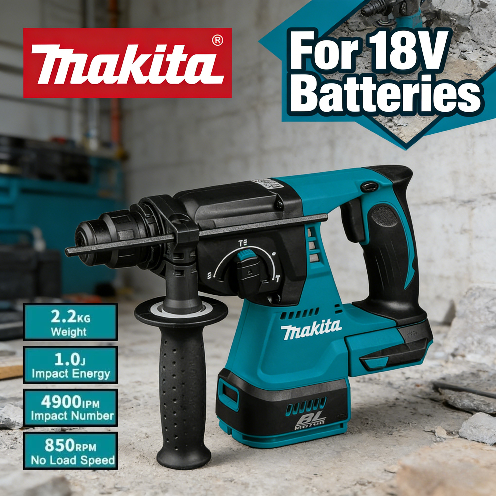Makita Brushless Hammer Makita - огляд і ціна Woodworking Hammer